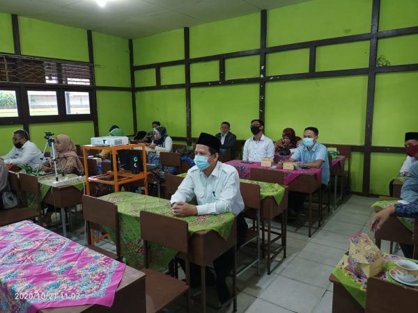 Pertemuan Persiapan Uji Coba AKSI 2020 melalui Zoom Meeting