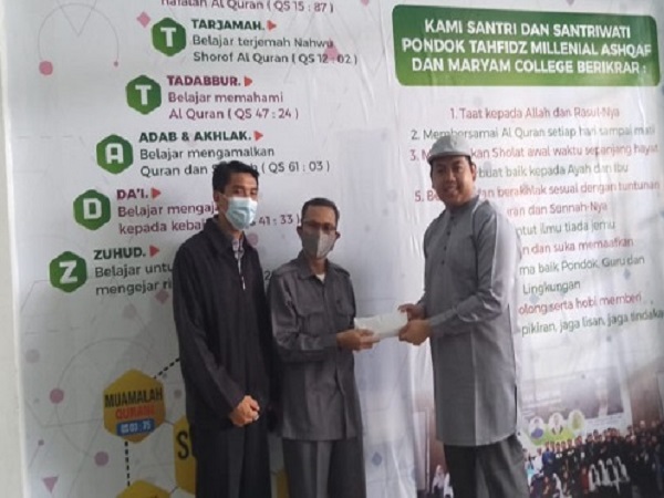 Silturahmi di Pondok Tahfidz Mileneal Ashqaf