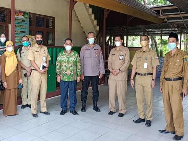 Kunjungan Satgas Covid-19 Di MIN 2 Pontianak