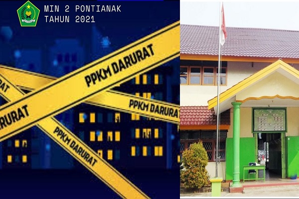 PENUNDAAN Pelaksanaa Daftar Ulang PPDB MIN 2 Pontianak Tahun 2021
