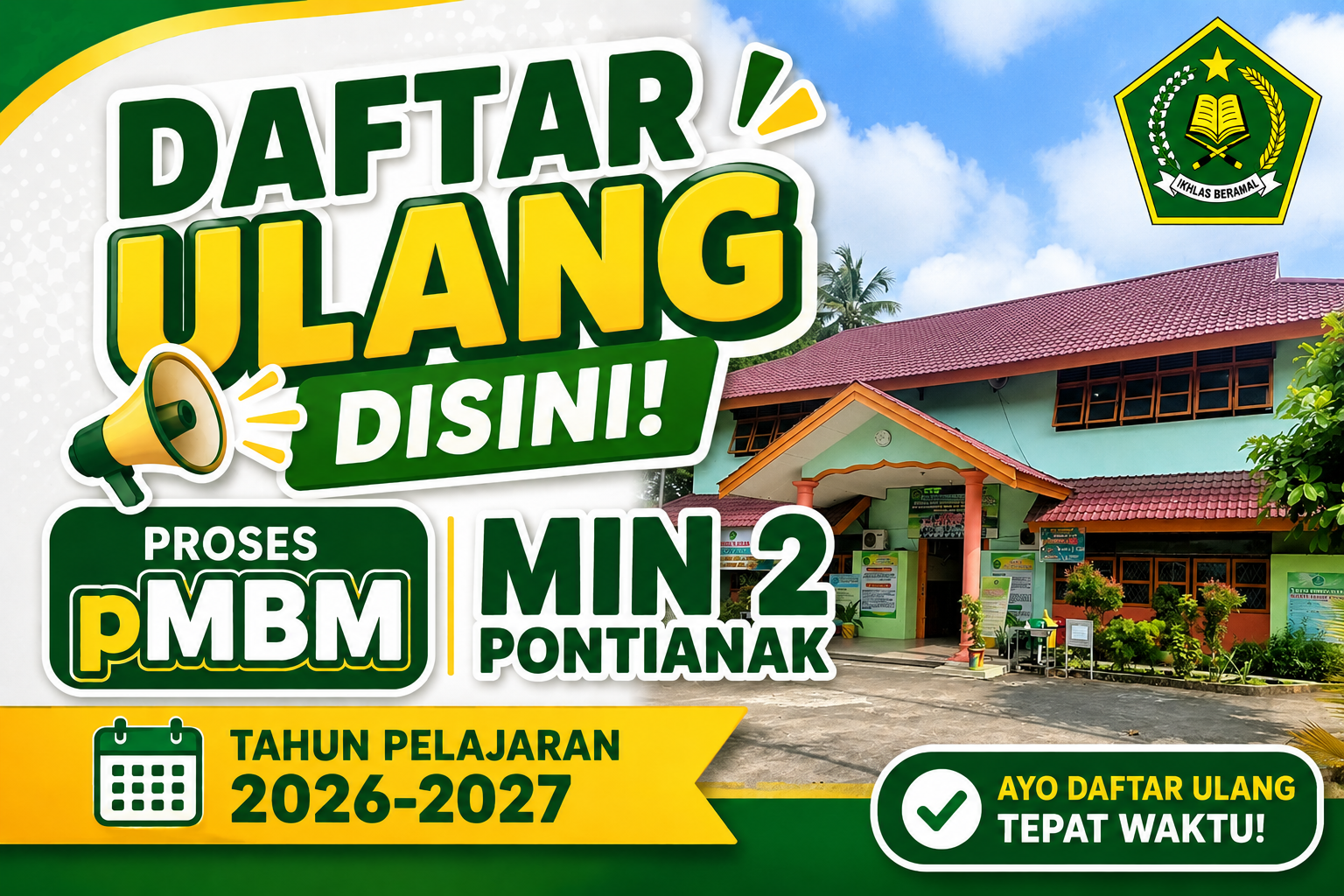 DAFTAR ULANG PMBM 2026-2027 DAFTAR ULANG PMBM 2026-2027
